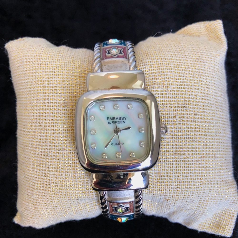 Embassy By Gruen Quartz Watch